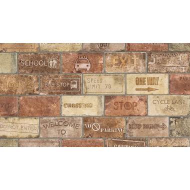 New York Central Park Road Signs Naturale 10x20