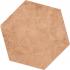 Aromas Cinnamon Mat Ret. Giga Hexagon 120x120