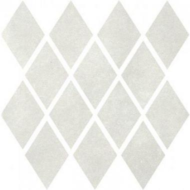 Materia Prima Cloud White Naturale Mosaico Rombo 25x25