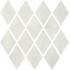 Materia Prima Cloud White Naturale Mosaico Rombo 25x25