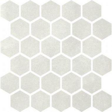 Materia Prima Cloud White Naturale Mosaico Esagona 27x27