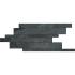 Natural Stone Coal Matte Ret. Modulo Listello 21x40