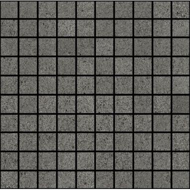 Buildtech 2.0 Coal GG Levigato Ret. Mosaico 3-3 30x30