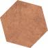 Aromas Cocoa Mat Ret. Giga Hexagon 120x120