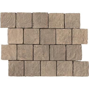 Biarritz Cognac Nat. R11 Mosaico Spacco 30x40