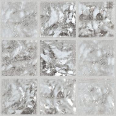 Aureo Contemporary White Gold 077 Corrugated 2x2