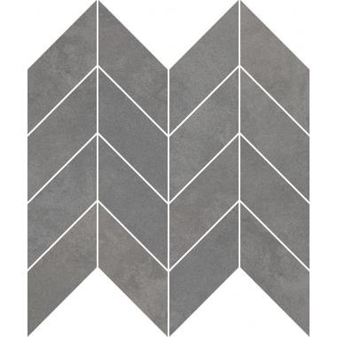 Elementa Cool Stone Mat Ret. Mosaic Chevron 30x30