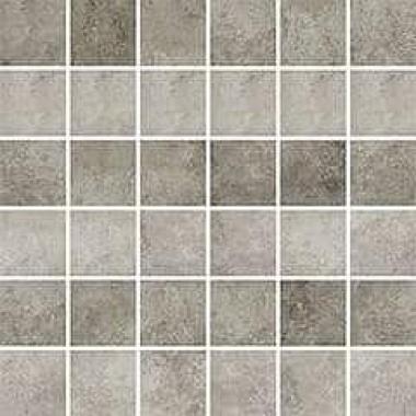 Artifact Crafted_graphite Naturale Ret. Mosaico 3D 5-5 30x30