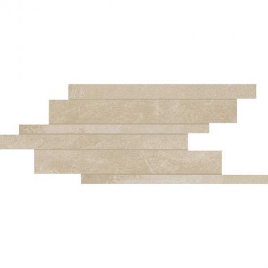 Natural Stone Cream Matte Ret. Modulo Listello 21x40