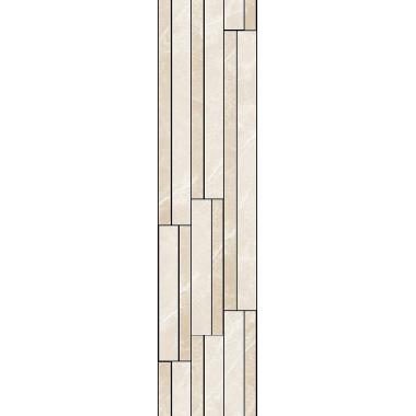 Elemental Stone Cream dolomia Naturale Ret. Modulo Listello 15x60