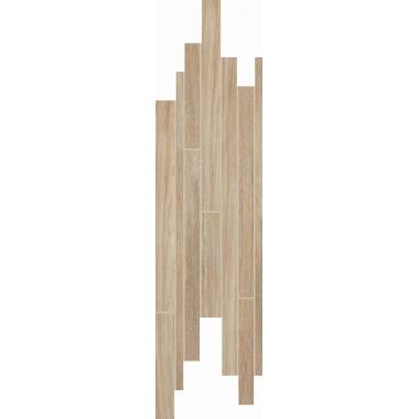 Selection Oak Cream oak Matte Ret. Modulo Listello Sfalsato 15x45