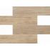 Selection Oak Cream oak Matte Ret. Modulo Listello 7.5-30 30x30