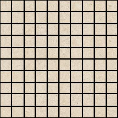 Elemental Stone Cream sandstone Naturale Ret. Mosaico 3-3 30x30
