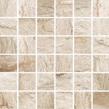 Duomo Crema Naturale Mosaico Tessera 5-5 30x30
