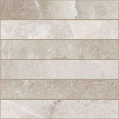 Rock Salt Danish smoke Lucido Ret. Mosaico 3D 5-30 30x30
