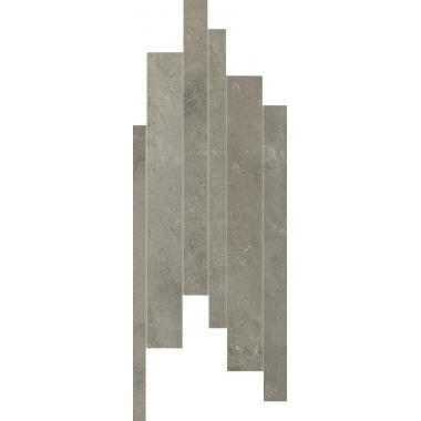 Maps of Cerim Dark grey Naturale Ret. Modulo Listello 21x40