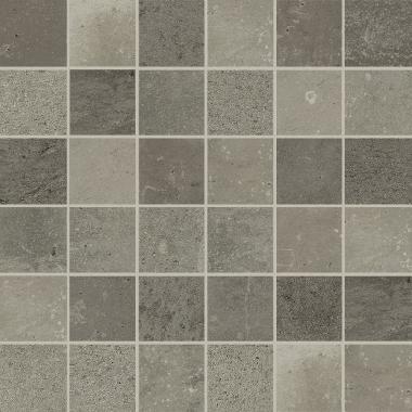 Maps of Cerim Dark grey Naturale Ret. Mosaico 3D 30x30