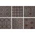 Mat Dec Red mix 6 Smoke Naturale 20x20