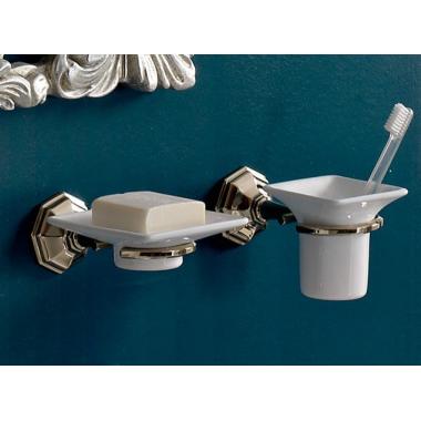 Мыльница Sbordoni Deco настенная, металлическая Chrome