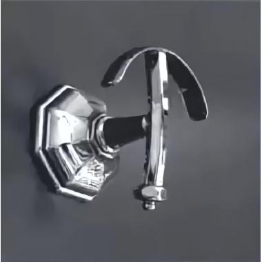 Крючок Sbordoni Deco настенный, белый Chrome