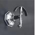 Крючок Sbordoni Deco настенный, белый Chrome