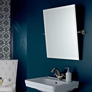 Зеркало Sbordoni Deco прямоугольное, откидное, металлическое Chrome