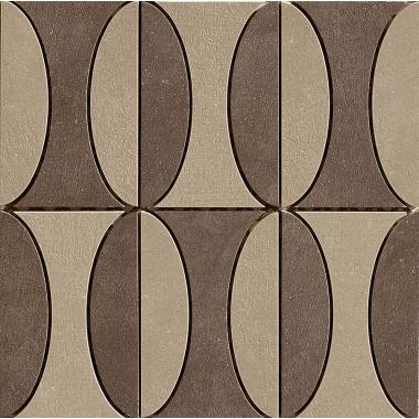 Industrial Decoro B Moka, Taupe Soft Ret. 30x30