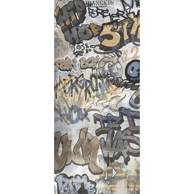 City Plaster Decoro Graffiti Grey 120x280 R10 Ret. 6mm