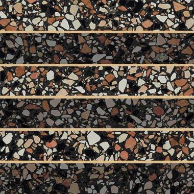 Le Veneziane Dorsoduro Naturale Ret. Mosaico 3D 30x30