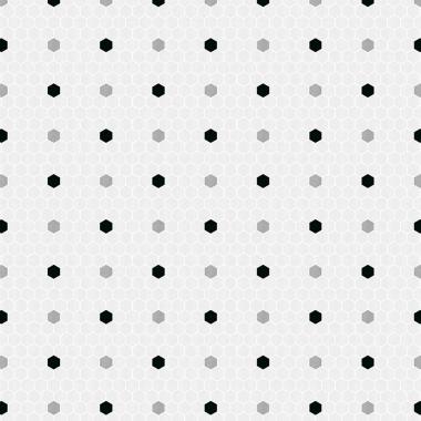Hexagonal Decors Dots 1 Opaque 22.75x26.27