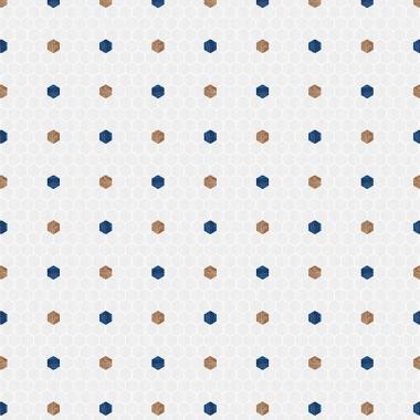 Hexagonal Decors Dots 2 Opaque 22.75x26.27