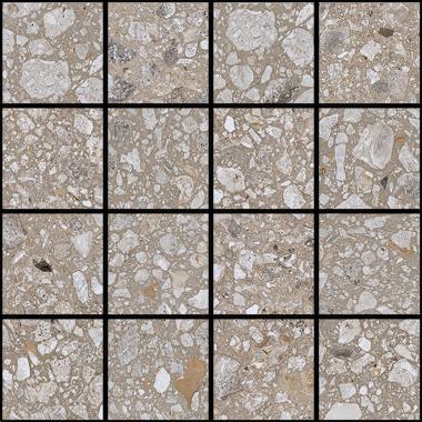 Match-Up Earl grey mix Comfort Ret. Mosaico 7.5-7.5 30x30