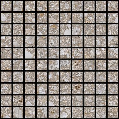 Match-Up Earl grey mix Comfort Ret. Mosaico 3-3 30x30