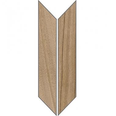Afromosia Ecru Naturale Ret. Chevron 15.1x75
