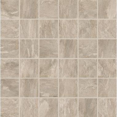 Ardoise Ecru Grip Ret. Mosaico Tessere 5-5 30x30