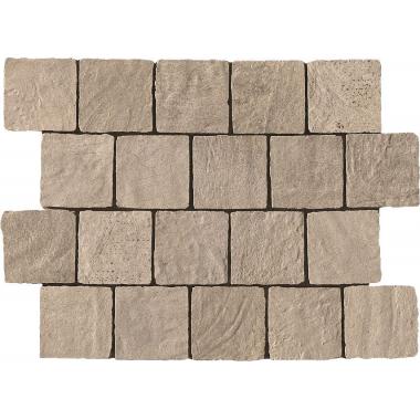 Biarritz Ecru Nat. R11 Mosaico Spacco 30x40