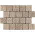 Biarritz Ecru Nat. R11 Mosaico Spacco 30x40