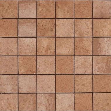 Riabita il cotto Fabric Mix Classic Naturale Mosaico Tessera 5-5 30x30