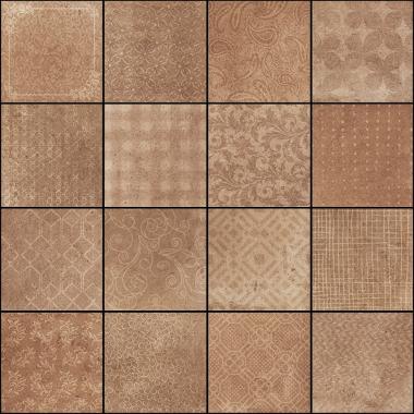 Riabita il cotto Fabric Mix Classic Naturale 40x40