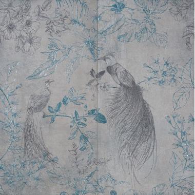 Showall Fenice Naturale Ret. Comp. 2 Pz 120x120