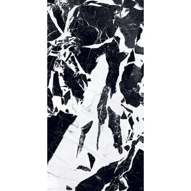 B&W_Marble Fragment High-glossy Ret. 40x80