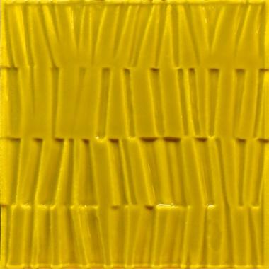 Bamboo Giallo Senape Craquelé 15x15