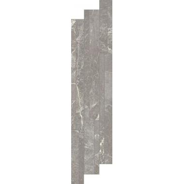 Exalt Gray Lace Lucido, Naturale Ret. Modulo Listello 15x60