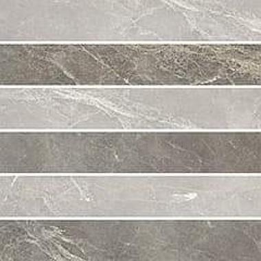 Exalt Gray Lace Lucido Ret. Mosaico 3D 30x30