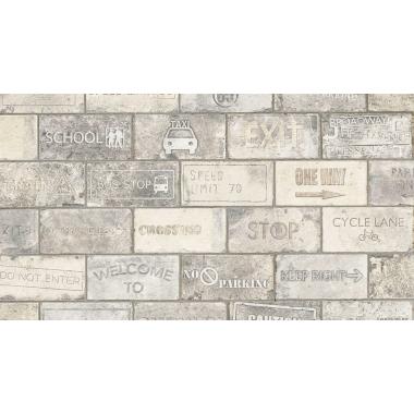 New York Greenwich Village Road Signs Naturale 10x20