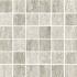 Travertini Due Greige Naturale Ret. Mosaico Tessera 5-5 30x30