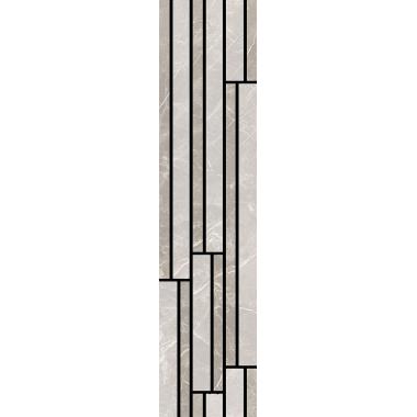 Elemental Stone Grey dolomia Naturale Ret. Modulo Listello 15x60