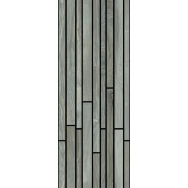 Hi-Wood Grey oak Lucido Ret. Modulo Listello 15x40
