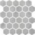 Materia Prima Grey Vetiver Naturale Mosaico Esagona 27x27