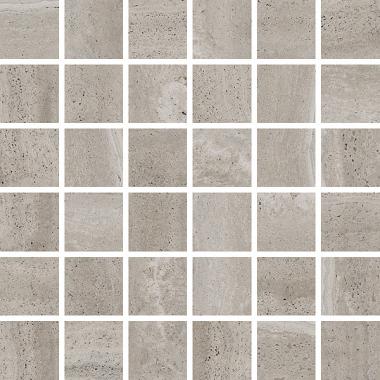 Reverso Grigio Naturale Ret. Mosaico 5-5 30x30